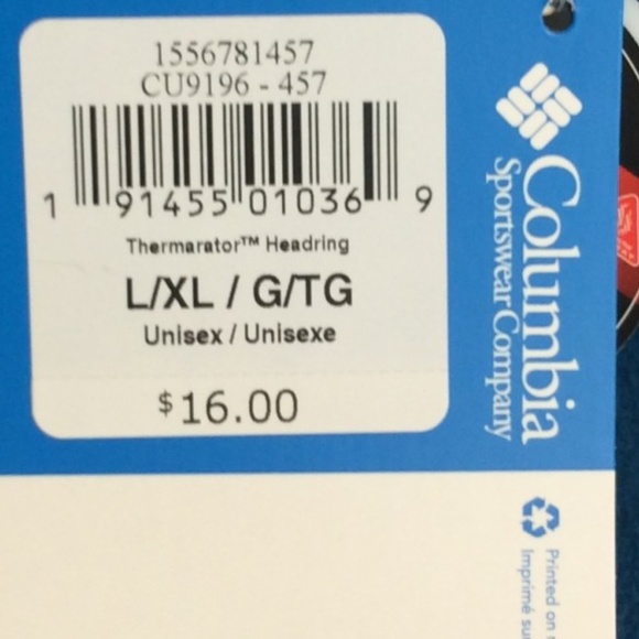 NWT Columbia Thermarator Headring - Picture 5 of 6